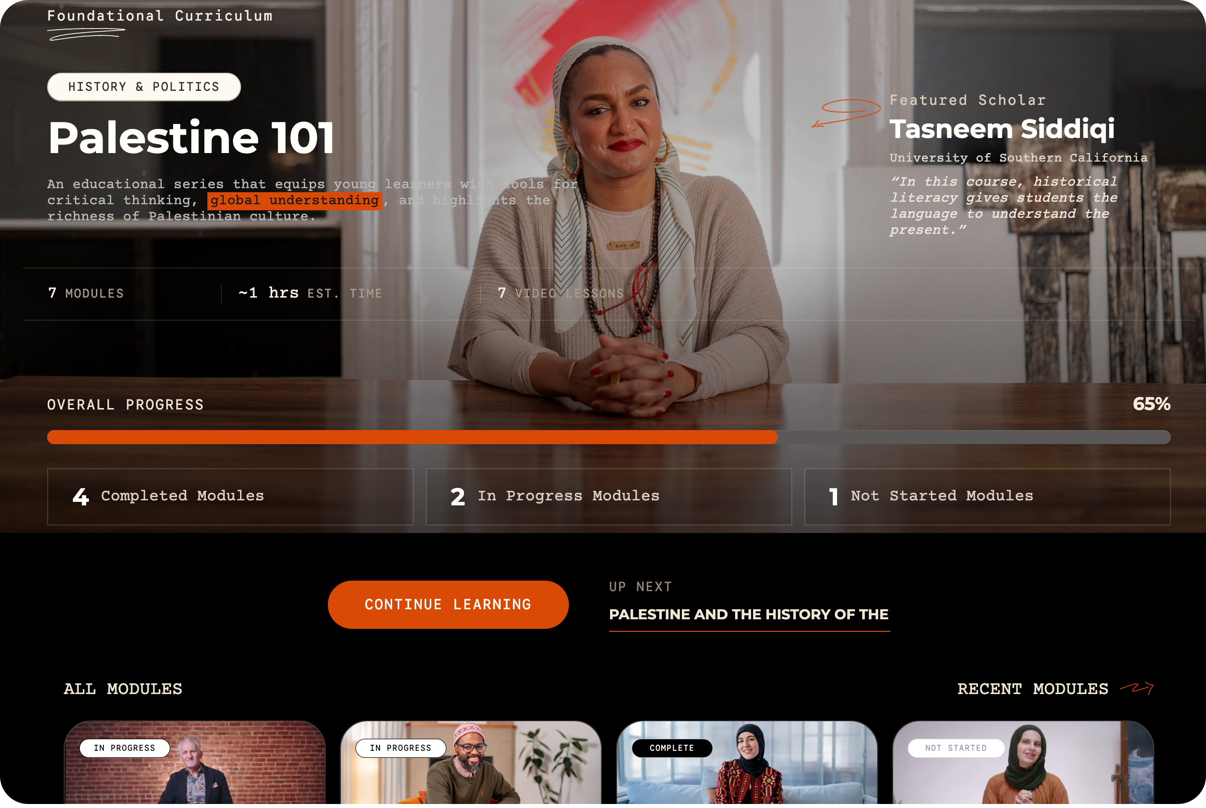 RevEd learning platform preview